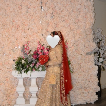 Gold Bridal Lehnga